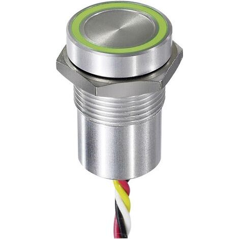 APEM CPB1110000KGSS CPB1110000KGSS Poussoir sensitif 24 V 0.2 A à rappel vert, rouge IP68, IP69K 1 pc(s) (1/2)