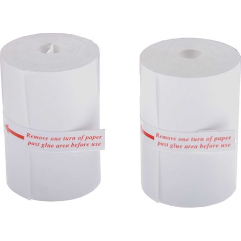 BGS Ersatz-Papierrollen für Drucker 2tlg. - 2196-ROLLE