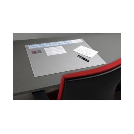 Schreibunterlage 65 x 52 cm (B x H) mit Folienauflage PVC grau (1/3)