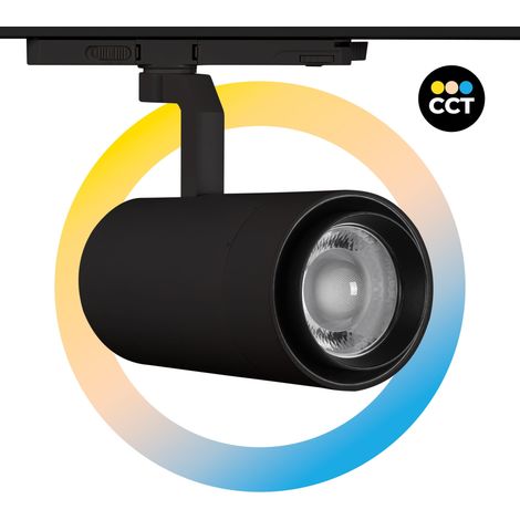 LED CCT 3-Phasen-Schienenstrahler – 35W – ZOOM 20º-60º – CRI 90