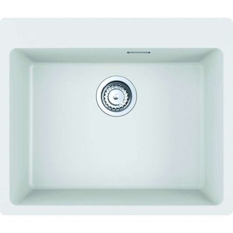 Franke Maris - Fragranit Küchenspüle MRG 610-54 FTL, 59x50 cm, Eisweiß 114.0661.452