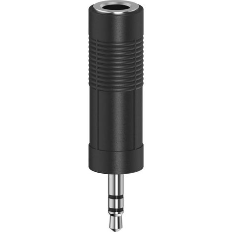 Hama Adattatore Jack 3.5 mm M/Jack 6.3 mm F (1/2)