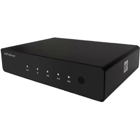 HiFiMuse R20 WiFi Bluetooth Wireless Audio Receiver, Hi-Fi Audio Adapter für Zuhause, kompatibel mit AirPlay, DLNA, Spotify und Tidal (amerikanischer Streaming-Player). (1/5)
