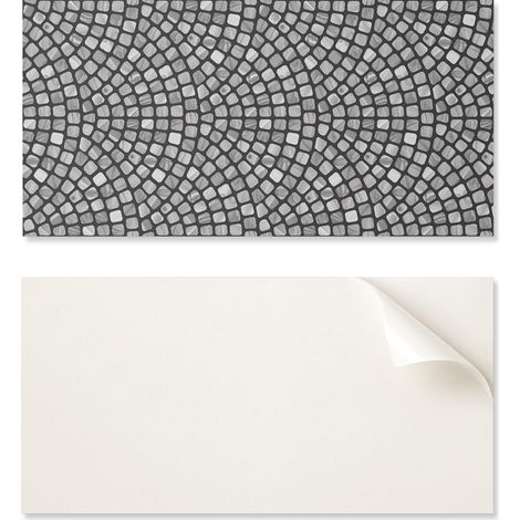 Azulejos decorativos de vinilo con gr谩ficos para cocina o ba帽o, dise帽o de mosaico, 10x40x20 cm.