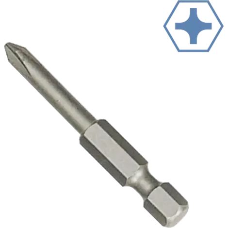 Embout de vissage PH2 Long 50mm Acier S2 Qualité Industrielle