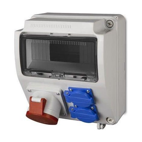 Elektro-plast armadio di distribuzione elettrica grigio 32A