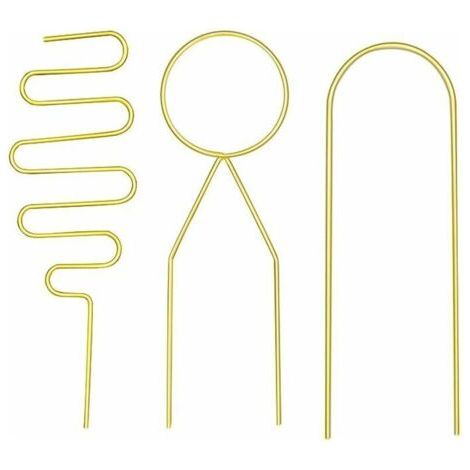 3pcs Treillis pour Plantes en Pot, Mini Treillis Plantes Grimpantes Petit Treillis Support pour Plantes Grimpantes, (1/5)