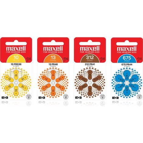 Maxell 790420 Haushaltsbatterie Einwegbatterie de Batterie PR44 (1/2)