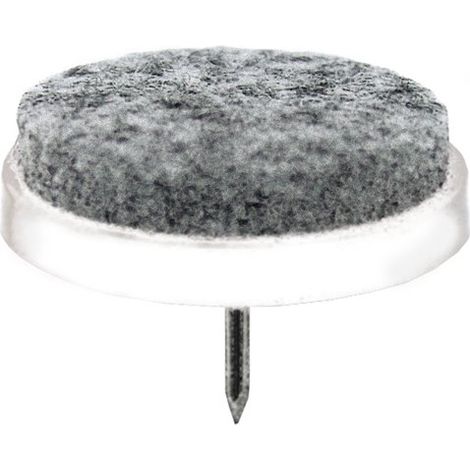 Bouchon silencieux feutre blanc 28mm (100 unités)