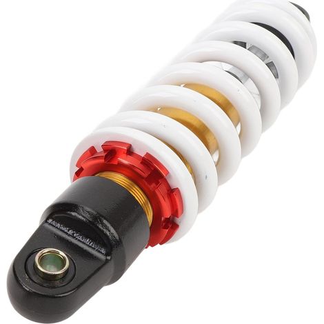 Amortisseur de Moto de 280 Mm, Amortisseur Réglable à Ressort Haute Performance avec Corps en Alliage D'aluminium CNC, Ajustement Universel pour Scooters ATV Dirt Pit Bike, (1/5)