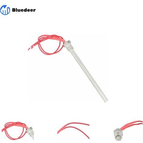 Bluedeer – Bougie d'allumage pour poêle à pellets 220V – Puissance 300W – Diamètre 10mm – Longueur 140/150/170mm – Filetage M16x1.5mm (1/3)