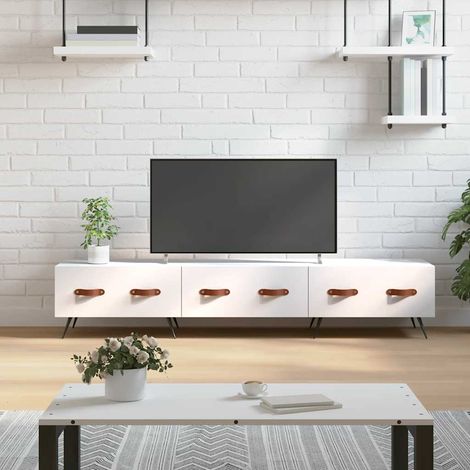 TV-Schrank Weiß 150x36x30 cm Holzwerkstoff (1/5)