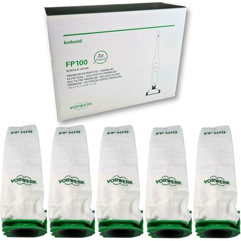 58018  SACCHETTO PREMIUM VB100 CON MICROFILTRO INTEGRATO ORGINALE VORWERK (1/4)