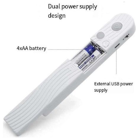 Bande lumineuse LED avec détecteur de mouvement PIR, 60 LED/m, LED SMD 2835, lampe sous lit pour armoire Wa[HK] (1/5)