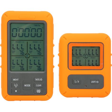 Thermomètre alimentaire sans fil TS TP40, affichage numérique électronique, pour cuisine et barbecue (TS TP40 B (sonde non étanche)) (1/5)