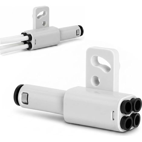 Kompatibel mit X1 P1 P2S H2C H2D H2S - 4-in-1 PTFE-Adapter, PTFE-Erweiterungsport-Filamentanschluss für AMS Bambu Lab, unterstützt mehrere Materialien und Spezialfilamente (1/5)