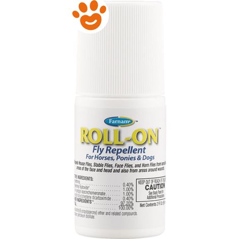 Roll-On Farnam insettorepellente specifico per la testa del cavallo 59 ml