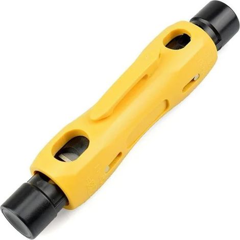 1 Pièce Double Extrémité Coax Stripper, Coxaial Câble Stripper Outil de Découpe de fil Coax Stripper pour RG59 RG6 RG7 RG11