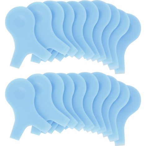 20-teiliges Y-förmiges Anti-Rutsch-Wimpernbürsten-Set für Wimpernverlängerungen und Dauerwellen (1/5)