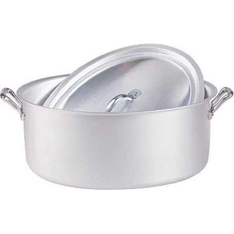 Olla ovalada con tapa de 32 cm Family Agnelli