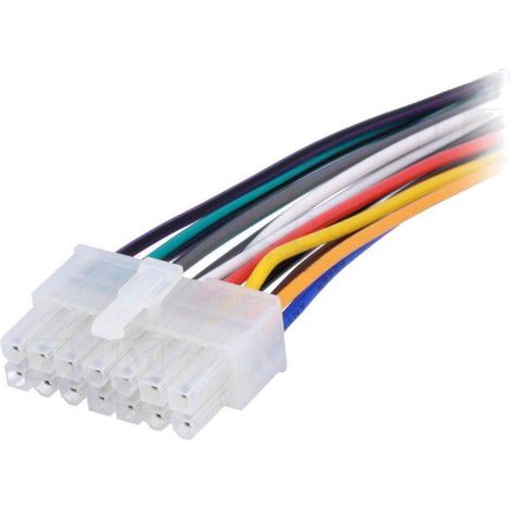 Cable Autoradio Kenwood 14PIN Fils nus