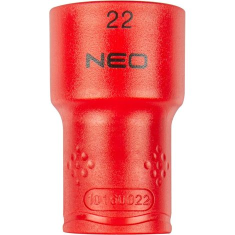 Vaso hexagonal de 1/2" (22 mm) 1000 V