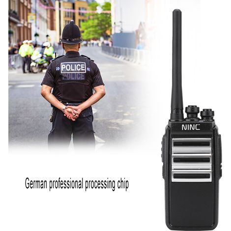 Talkie-walkie portable N.INC YK-55 Mini, rechargeable, 3800 mAh, prise ronde, UE 110-240 V
