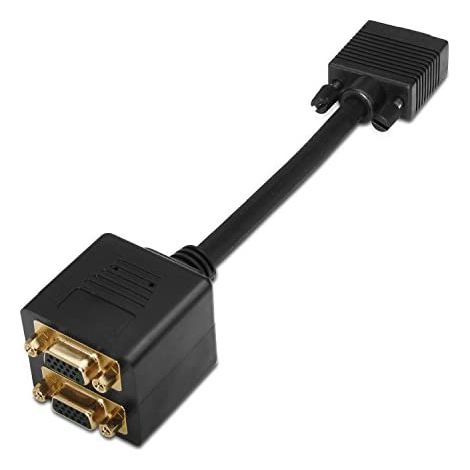 Adaptador VGA a Doble VGA Aisens A113-0080 (1/2)