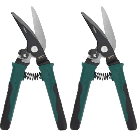 2 pinces coupantes multifonctions professionnelles, coupe-fil industriel, outils de quincaillerie robustes