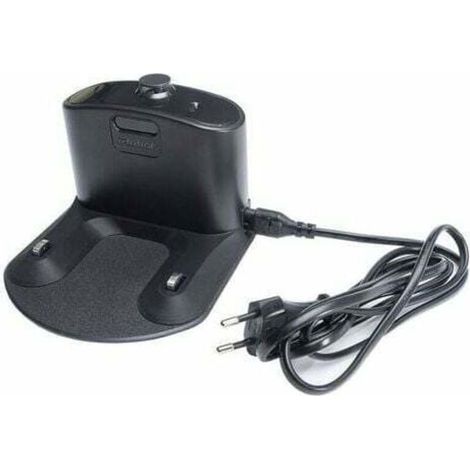 Station de charge pour aspirateur robot Compatible IROBOT ROOMBA 500/600/700/800/900 Chargeur intégré Dimensions 15,5 x 13,6 x 10,6 cm (1/5)