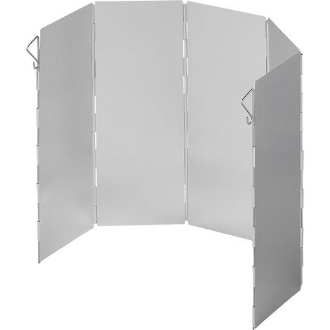 Paravento cottura pieghevole in alluminio 5 pezzi 49 x 26 cm (1/5)