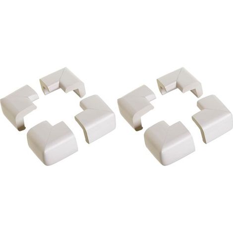 Protezioni angolari in schiuma, confezione da 4, grigie (2 set) (1/5)