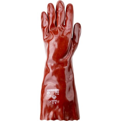 Lot de 10 paires de gants en coton EUROCHEM 3640 Taille 10 (1/3)