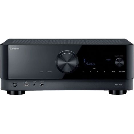 Yamaha Sintoamplificatore audio Yamaha TSR 400 MUSICCAST 5.2 8K Dab Black