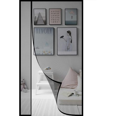 Moustiquaire Porte Fenetre Magnétique 50x50cm Moustiquaires Ouverture (1/5)