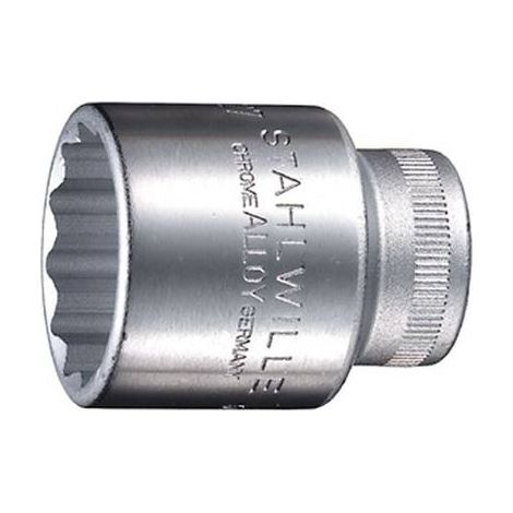STAHLWILLE Douille 12 pans, 1/2 pouce 34 mm