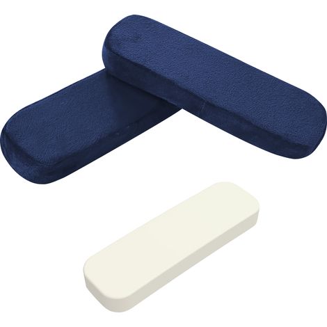 Accoudoirs rembourrés / Coussins d'accoudoirs pour chaises Bleu (1/3)