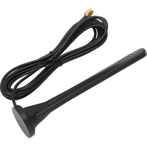 Antenne étanche 12 dBi 5G RG174 à âme en cuivre rouge, boîtier intégré en ABS, ventouse pour robots (1/5)