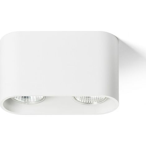 Faretto MANTOVA II da soffitto bianco opaco 230V GU10 2x35W