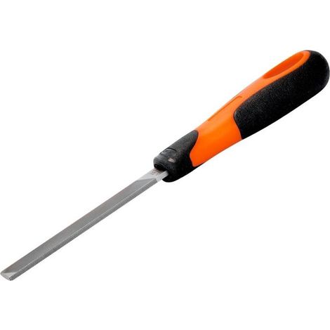 Bahco Shoulder File with Handle - 200 x 20 x 5 mm, Single Piece