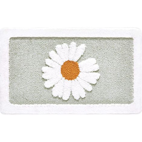 Tapis De Douche - 45 X 65 Cm - Base Antidérapante En Caoutchouc - Pour Baignoire Et Cabine De Douche - 1 Pièce (1/5)
