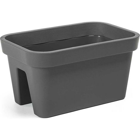 Maceta balaustrada Lys antracita 45 cm (1/3)