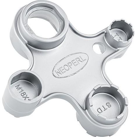 Neoperl Clé de service univers. aerateur M18/M22/M24/M28 et CACHE TT/TJ/JR/STD