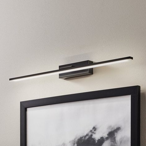 [GEBRAUCHT] B-Ware Euluna Wandleuchte Spiegelbeleuchtung LED Lampe Miroir schwarz universalweiß 60 (1/2)