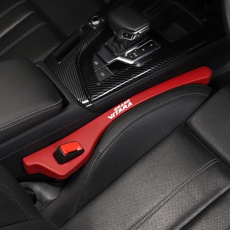 (Rouge à gauche) Bouchon de couture de siège auto neuf, bande d'étanchéité pour couture de siège, protection anti-chute pour Suzuki Grand Vitara (1/5)