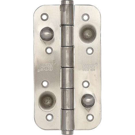 HERRAJES ALK bisagra antipalanca 150-80 sin remate, canto redondo inox (1/2)
