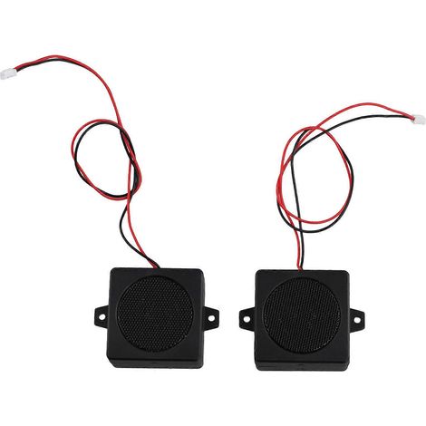 Set aus 2 5W 4Ω Lautsprechern mit Hochleistungshochtöner und Resonanzkammer für tiefe Bässe, Mini- und tragbare Größe. (1/5)