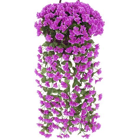 Bouquet D'Aracée Artificielle - 220 Fleurs - 18 Branches Par Bouquet - Longueur Totale 80 Cm - Pour Décoration Murale Extérieure Intérieure - 1 Pièce (1/5)