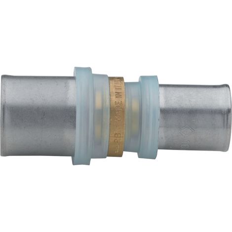 raccord droit - réduit - pour tube multicouche - 26 vers 20 mm - lot de 2 - altech 4434830