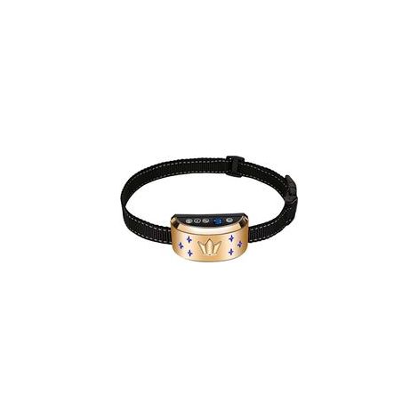 Collier automatique, rechargeable, étanche IP65, avec 7 niveaux sonores réglables Vibrations Sensibilité pour chiens de petite, moyenne et grande taille (1/5)